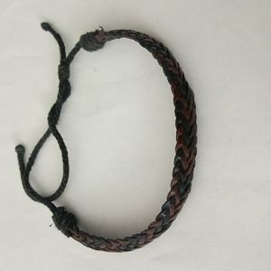 Leather bracelet